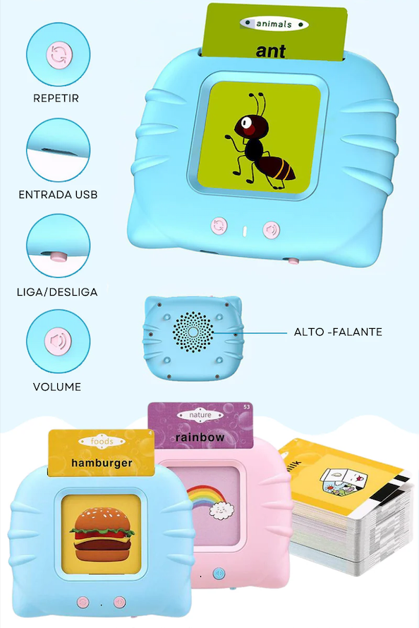 Cartões para Aprender Inglês CardKids • Brincando e Aprendendo