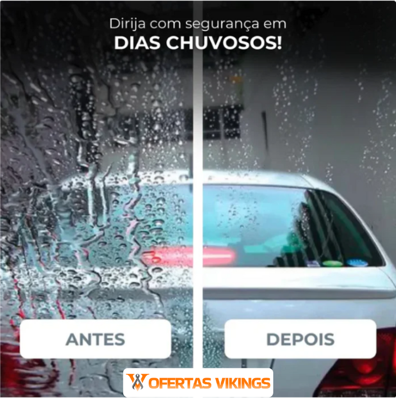 Impermeabilizante de Para-Brisas Automotivo CleanGlass • Vidros Impecáveis