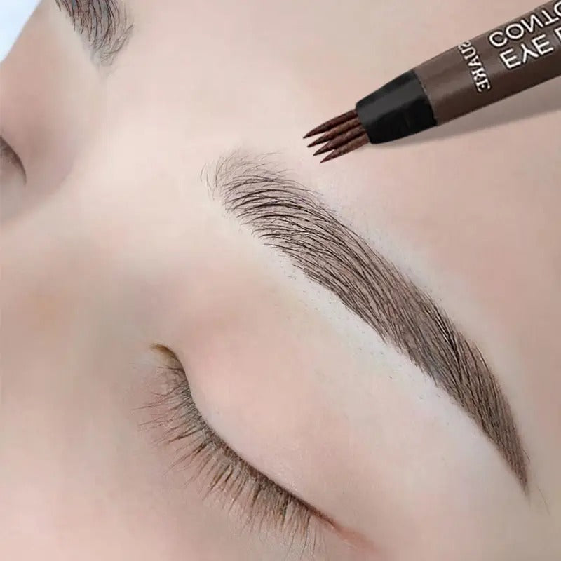 KIT com DUAS Canetas Delineadoras Fio a Fio para Micropigmentação em Sobrancelhas • UP Brow com Efeito Microblading